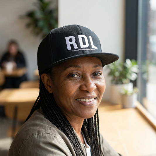 Flat Bill Snapback – Stylish RDL Hat